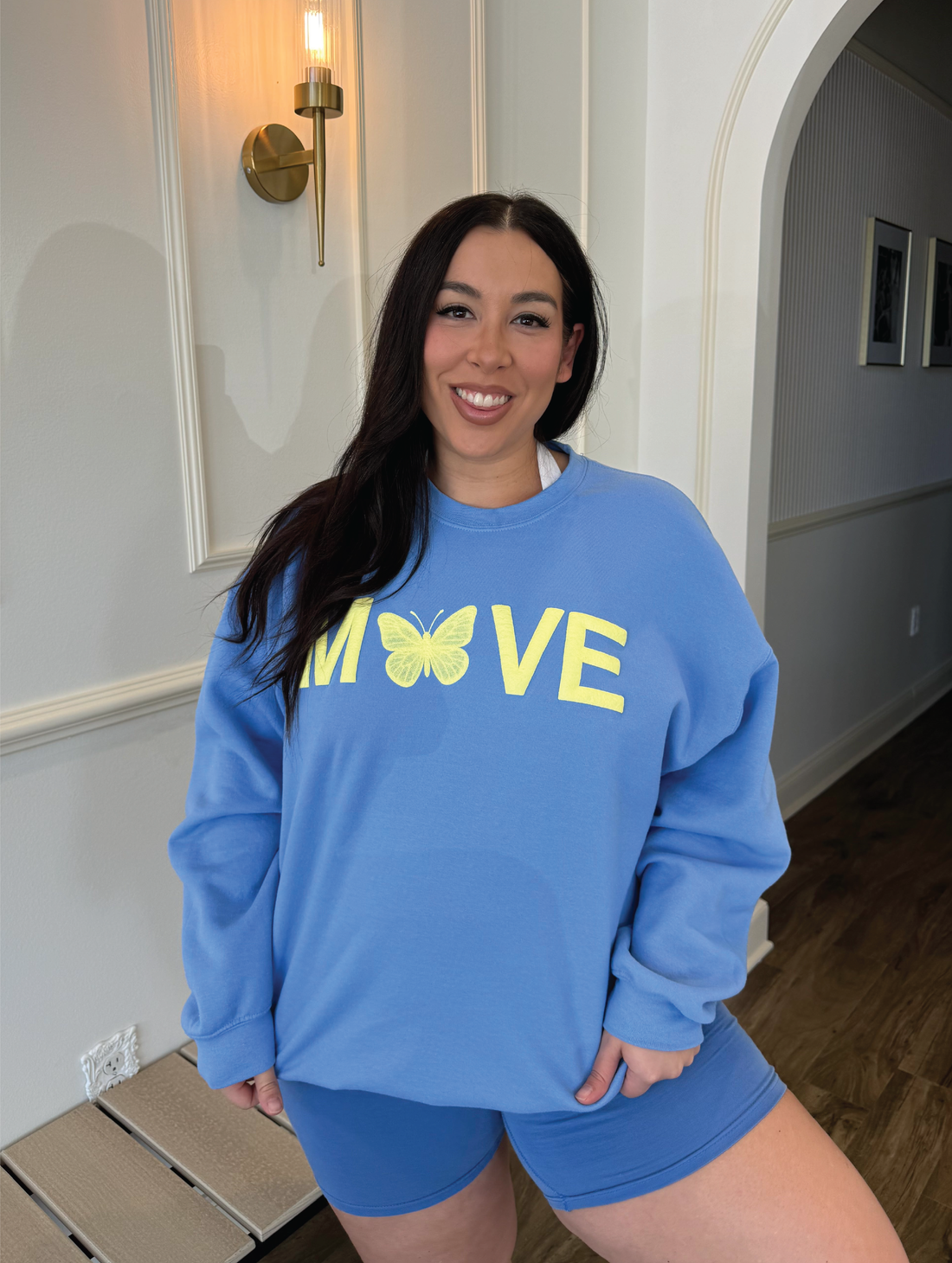 Move Sweatshirt (Color Carolina Blue)
