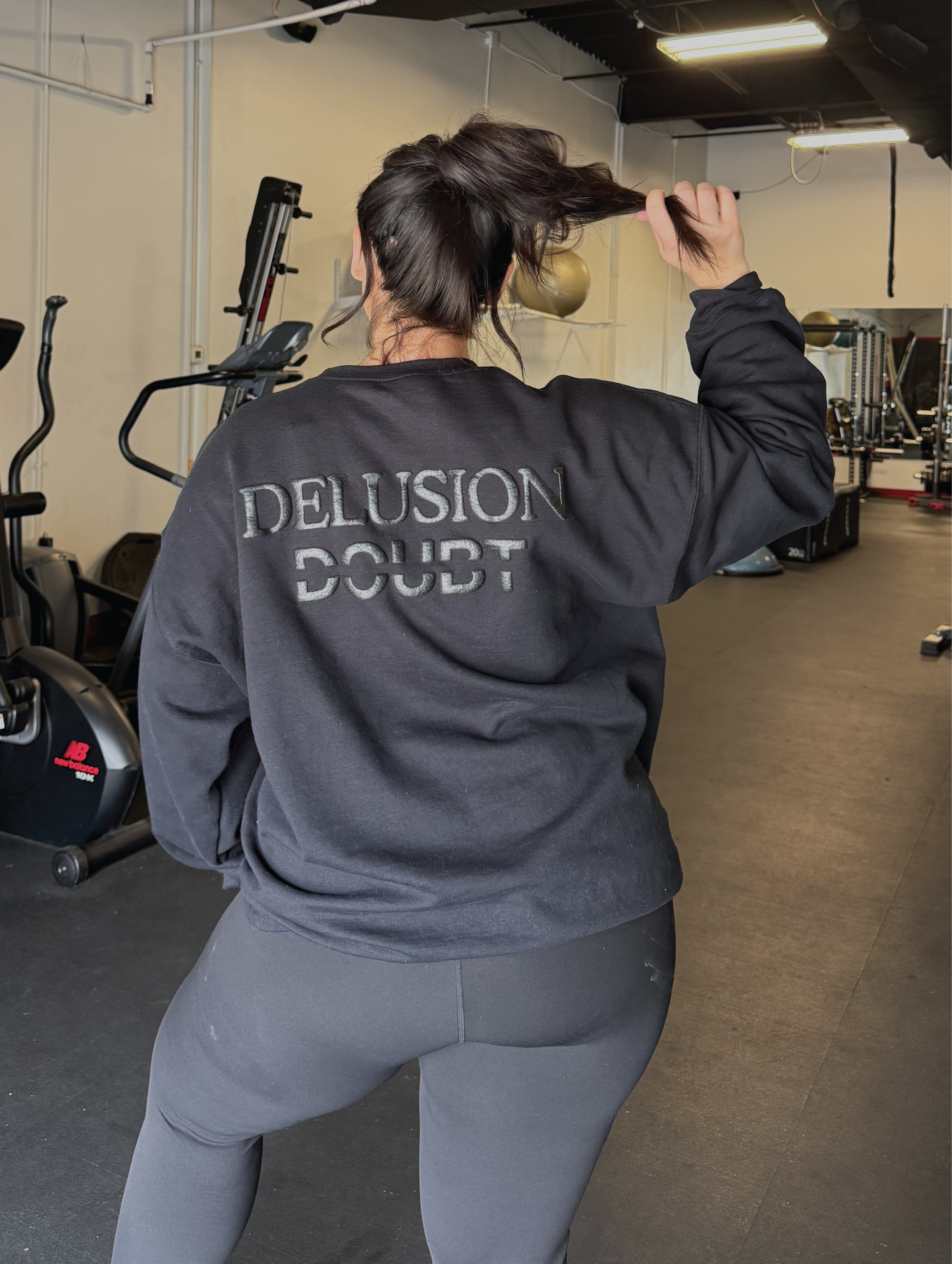 DELUSION OVER DOUBT Sweatshirt